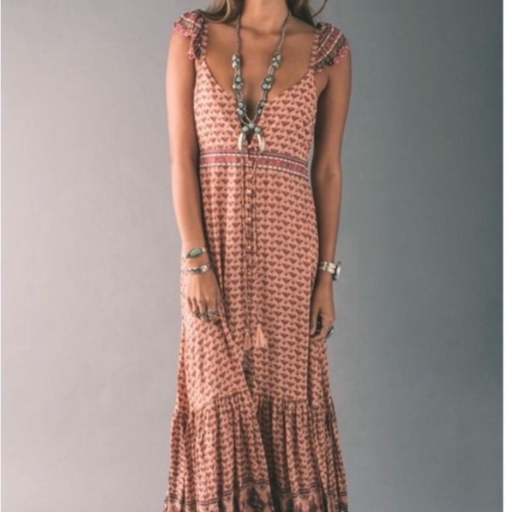 Spell Desert Rose Frill Dress